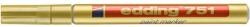 edding Lakkmarker, 1-2 mm, EDDING "751", arany (TED75111) - tintasziget