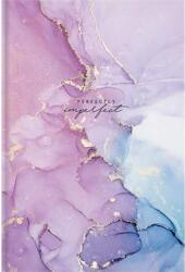 Shkolyaryk Publishing House Jegyzetfüzet, B5, vonalas, 80 lap, keményfedeles, SHKOLYARYK "Imperfectly perfect", lila (SB80793L) - tintasziget