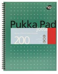 Pukka Pad Spirálfüzet, A4+, vonalas, 100 lap, PUKKA PAD, "Metallic Jotta (PUPJJM018V) - tintasziget