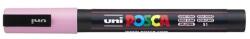 uni Dekormarker, 0, 9-1, 3 mm, UNI "Posca PC-3M", világos rózsaszín (TUPC3MVR) - tintasziget