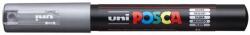 uni Dekormarker, 0, 7-1, 0 mm, UNI "Posca PC-1M", ezüst (TUPC1ME) - tintasziget