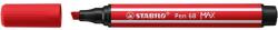 STABILO Rostirón, 1-5 mm, vágott hegy, STABILO "Pen 68 MAX", piros (TST76848) - tintasziget