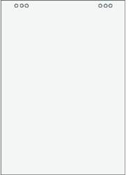 Victoria Flipchart papír, sima, 65x95 cm, 5x20 lap, VICTORIA VISUAL (VPTP) - tintasziget