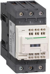 Schneider Electric LC1D40A3B7 3pólusú Everlink mágneskapcsoló (AC3, 400V 40A) rugós vezérlő sorkapoccsal 24V AC 50/60Hz (LC1D40A3B7)