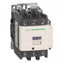 Schneider Electric LC1D95G7 AC mágneskapcsoló, 45kW/95A (400V, AC3), csavaros csatlakozás, 1Z+1NY (LC1D95G7)