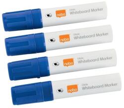 Nobo Táblamarker, vágott hegyű, 10 mm, NOBO "Glide", kék (VN5389) - tintasziget