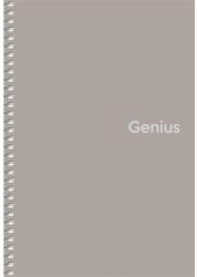 Shkolyaryk Publishing House Spirálfüzet, A5, kockás, 80 lap, PP borító, SHKOLYARYK "Genius", vegyes (SB806806K) - tintasziget