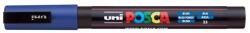 uni Dekormarker, 0, 9-1, 3 mm, UNI "Posca PC-3M", kék (TUPC3MK) - tintasziget
