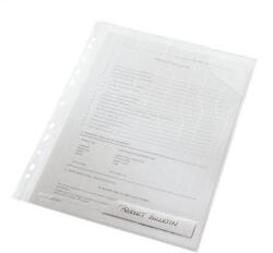 Leitz Genotherm, "L", lefűzhető, A4, 200 mikron, LEITZ "CombiFile", áttetsző (E47260003)