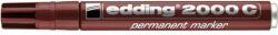edding Alkoholos marker, 1, 5-3 mm, kúpos, EDDING "2000", barna (TED2000B) - tintasziget