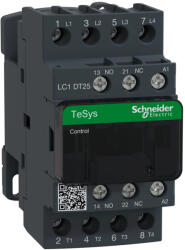 Schneider Electric LC1DT25G7 AC mágneskapcsoló, 25A (AC1), csavaros csatlakozású, 4Z pólus (LC1DT25G7)