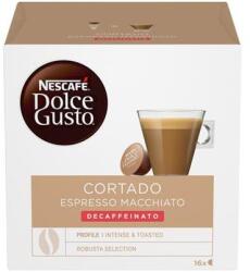 NESCAFÉ Kávékapszula, 16 db, NESCAFÉ DOLCE GUSTO "Cortado", koffeinmentes (KHK397)