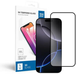 Blue Star Apple IPHONE 16 Pro Max 5D Full Cover edzet üvegfólia fekete