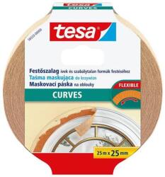 tesa Festő- és mázolószalag, ívekhez, 25 mm x 25 m, TESA "Perfect Curves (MEN-CO-TE56533)