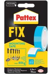 Henkel Ragasztószalag, kétoldalas, 19 mm x 1, 5 m, HENKEL "Pattex Fix 80 kg", kék (IH1684211) - tintasziget