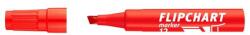 ICO Flipchart marker, 1-4 mm, vágott, ICO "Artip 12", piros (TICA12P) - tintasziget