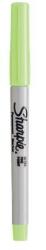 Sharpie Alkoholos marker, 0, 5 mm, kúpos, SHARPIE "Ultra Fine Point", világoszöld (SR0811280) - tintasziget