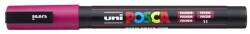 uni Dekormarker, 0, 9-1, 3 mm, UNI "Posca PC-3M", fukszia (TUPC3MFU) - tintasziget