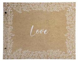 Exacompta Fotóalbum, csavarozott gerincű, 37x29 cm, 20 lap, EXACOMPTA "Kraft (EX60234E) - tintasziget