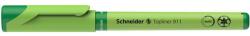 Schneider Tűfilc, 0, 4 mm, cserélhető betétes, újrahasznosított tolltest, SCHNEIDER "Topliner 911", zöld (TSCTOP911RZ) - tintasziget