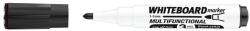 ICO Tábla- és flipchart marker, 1-3 mm, multifunkciós, ICO "Markeraser" fekete (TICMEFK) - tintasziget