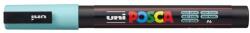 uni Dekormarker, 0, 9-1, 3 mm, UNI "Posca PC-3M", tengerzöld (TUPC3MTZ) - tintasziget