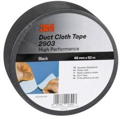 3M Ragasztószalag, vinyl, 48 mm x 50 m, 3M SCOTCH "Duct", fekete (LPDUCTFK) - tintasziget