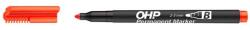 ICO Alkoholos marker, OHP, 2-3 mm, B, ICO, piros (TICOHPBP) - tintasziget