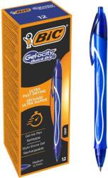 BIC Zseléstoll, 0, 3 mm, nyomógombos, BIC "Gel-ocity Quick Dry", kék (MEN-CO-BC950442)