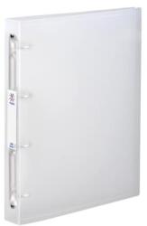 Viquel Gyűrűs könyv, 4 gyűrű, 40 mm, A4, maxi, PP, cserélhető címke, VIQUEL "Propyglass", víztiszta (IV061340) - tintasziget