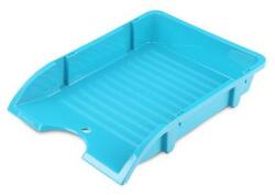 DONAU Irattálca, műanyag, törhetetlen, DONAU "Solid", türkiz (D745T) - tintasziget