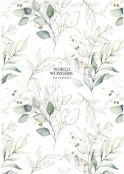 Shkolyaryk Publishing House Jegyzetfüzet, A4, vonalas, 80 lap, keményfedeles, SHKOLYARYK "World Wonders", vegyes (SB80779L) - tintasziget