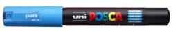 uni Dekormarker, 0, 7-1, 0 mm, UNI "Posca PC-1M", világoskék (TUPC1MVK) - tintasziget