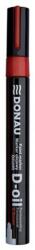 DONAU Lakkmarker, 2, 8 mm, M, DONAU "D-oil", piros (D7367P) - tintasziget