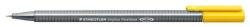 STAEDTLER Tűfilc, 0, 3 mm, STAEDTLER "Triplus 334", sárga (TS3341) - tintasziget