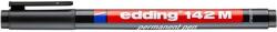 edding Alkoholos marker, OHP, 1 mm, EDDING "142 M", fekete (TED14211) - tintasziget