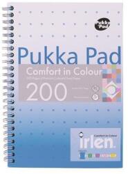 Pukka Pad Spirálfüzet, A5, vonalas, 100 lap, PUKKA PAD "Irlen Jotta Turquise (PUPIRJA5) - tintasziget