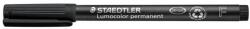 STAEDTLER Alkoholos marker, OHP, 0, 6 mm, STAEDTLER "Lumocolor® 318 F", fekete (TS3189) - tintasziget
