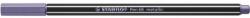 STABILO Filctoll, 1, 4 mm, STABILO "Pen 68 metallic", metál lila (TST68855) - tintasziget