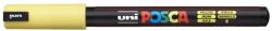 uni Dekormarker, 0, 7 mm, UNI "Posca PC-1MR", sárga (TUPC1MRS) - tintasziget