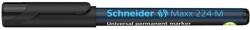 Schneider Alkoholos marker, OHP, 1 mm, SCHNEIDER "Maxx 224 M", fekete (TSC224FK) - tintasziget