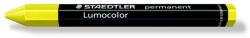STAEDTLER Jelölőkréta, mindenre író, vízálló (omnigraph), STAEDTLER "Lumocolor 236", sárga (TS2361)