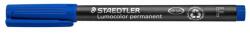 STAEDTLER Alkoholos marker, OHP, 0, 6 mm, STAEDTLER "Lumocolor® 318 F", kék (TS3183) - tintasziget