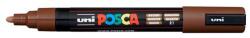 uni Dekormarker, 0, 9-1, 3 mm, UNI "Posca PC-3M", barna (TUPC3MB) - tintasziget