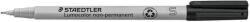 STAEDTLER Alkoholmentes marker, OHP, 0, 4 mm, STAEDTLER "Lumocolor® 311 S", fekete (TS3119) - tintasziget