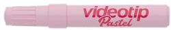 ICO Szövegkiemelő, 1-4 mm, ICO "Videotip", pasztell rózsaszín (TICVPR) - tintasziget