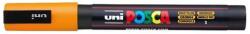 uni Dekormarker, 0, 9-1, 3 mm, UNI "Posca PC-3M", ragyogó sárga (TUPC3MRS) - tintasziget