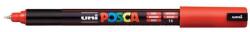 uni Dekormarker, 0, 7 mm, UNI "Posca PC-1MR", piros (TUPC1MRP) - tintasziget