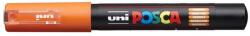 uni Dekormarker, 0, 7-1, 0 mm, UNI "Posca PC-1M", narancs (TUPC1MN) - tintasziget