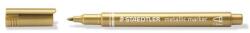 STAEDTLER Dekormarker, 1-2 mm, kúpos, STAEDTLER "8323", arany (TS832311) - tintasziget